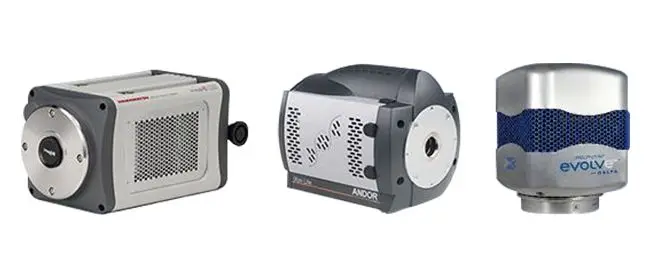 دوربین میکروسکوپ تک رنگ EM-CCD