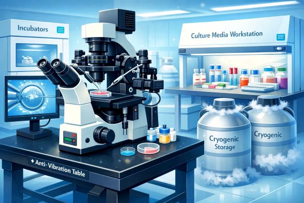 تحهیزات IVF